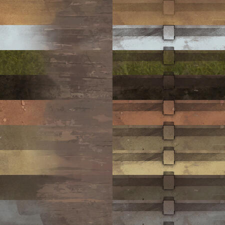Apr. 2015 - Weathered Wood Textures for Team Fortress 2. The base textures were extracted from the game. The snowy wall ended up being used in the official map ctfsnowfallfinal. Available on TF2Maps.net. 🔗
